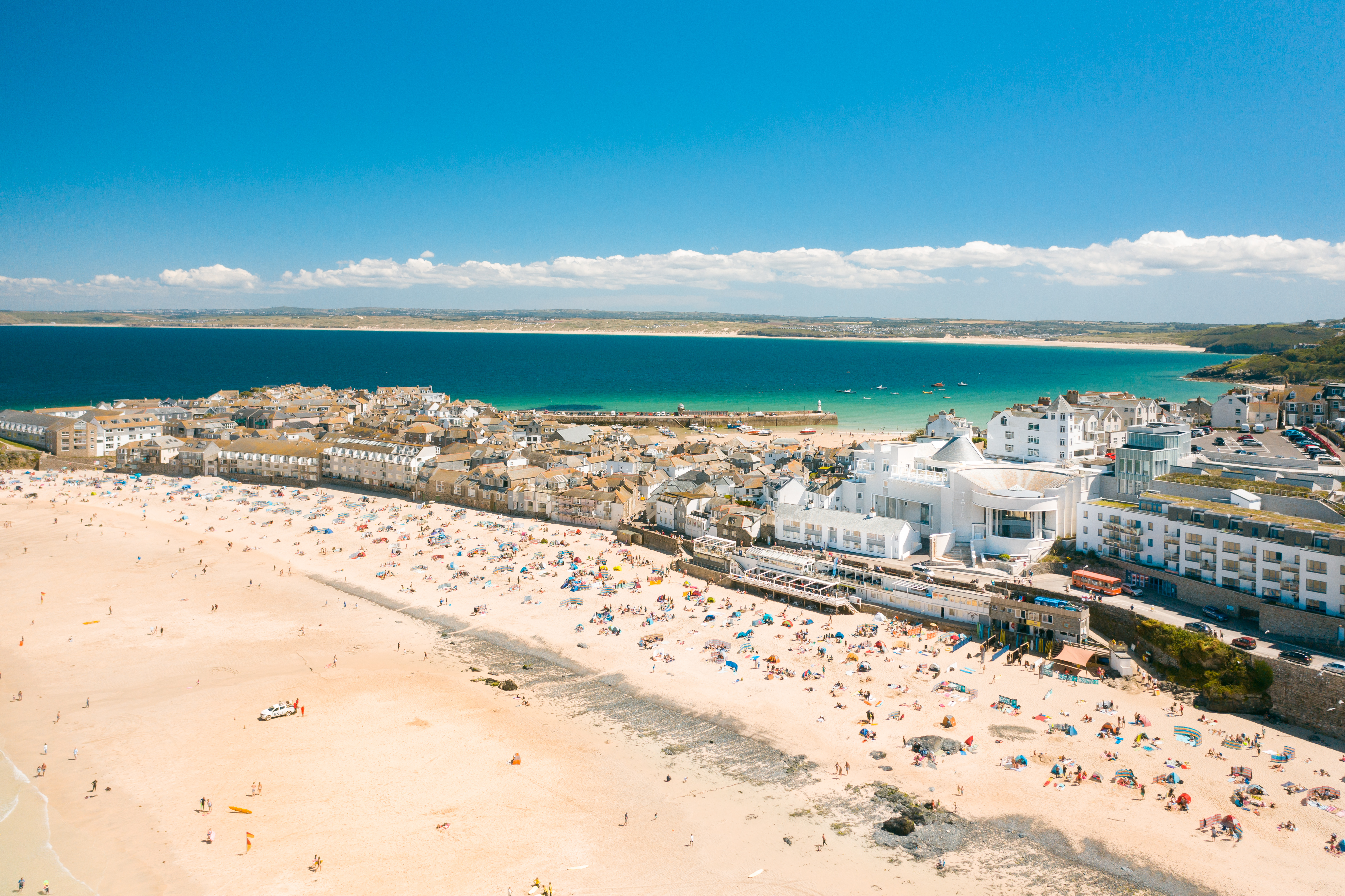01. Tate St Ives Aerial View (C) Kirstin Prisk