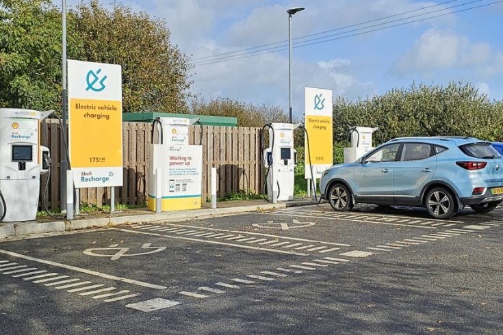 Shell Garage - Loggans Roundabout,  Hayle
