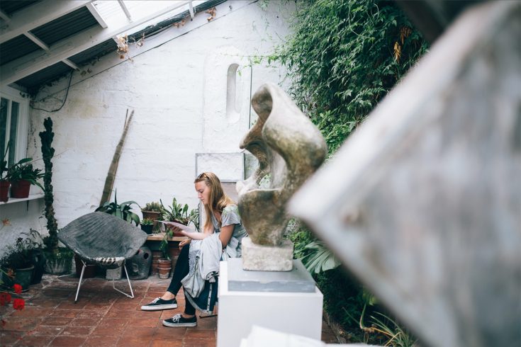 Barbara Hepworth Alex May Sculpture Workshop