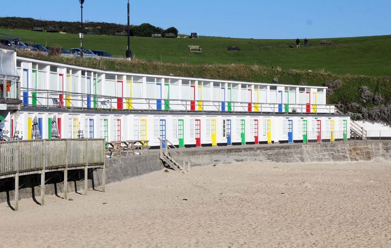 Beach Huts Porthgwidden
