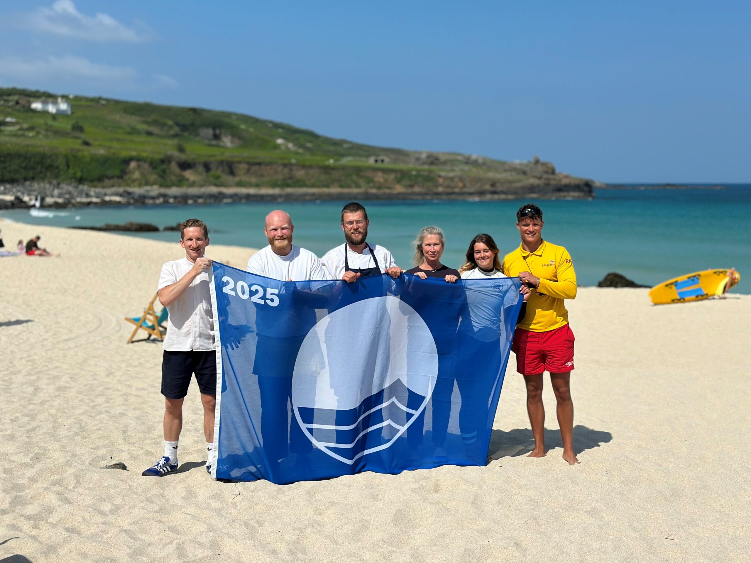 Blue Flag Award 2025 Porthmeor Beach