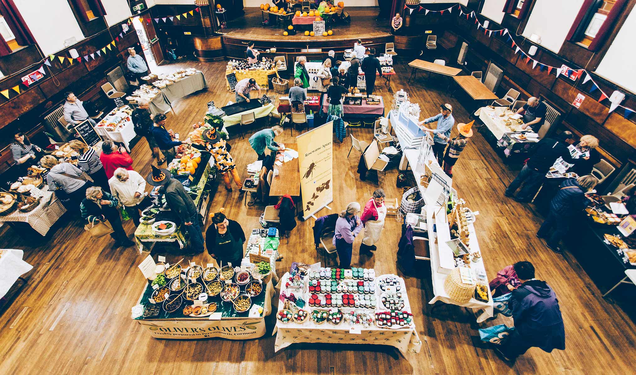 Market in the Guildhall