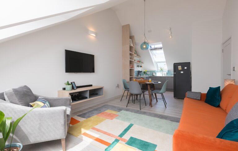 Polmanter Self Catering Apartments Demelza Open Plan Living (7)