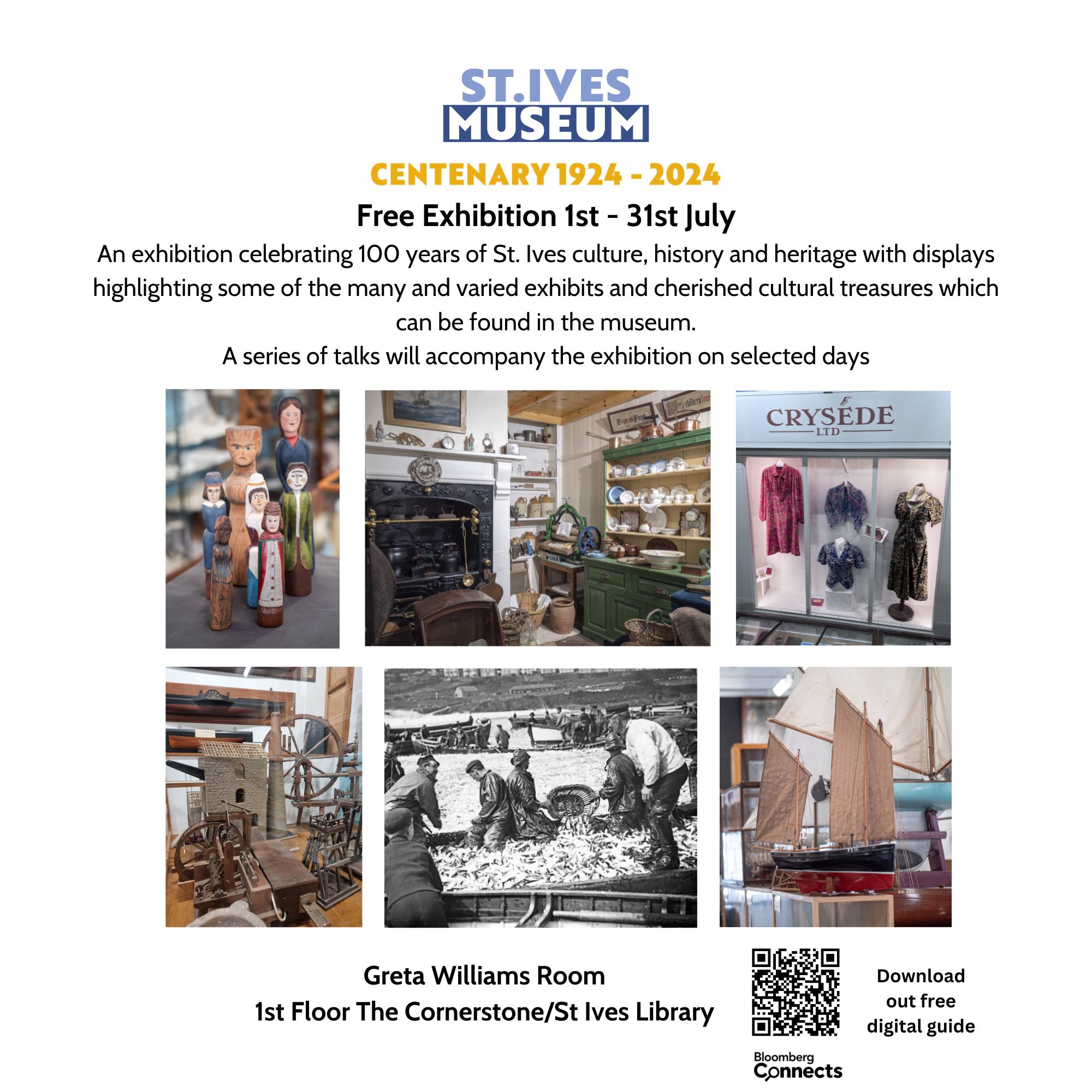 St Ives Museum Exhibition Flyer
