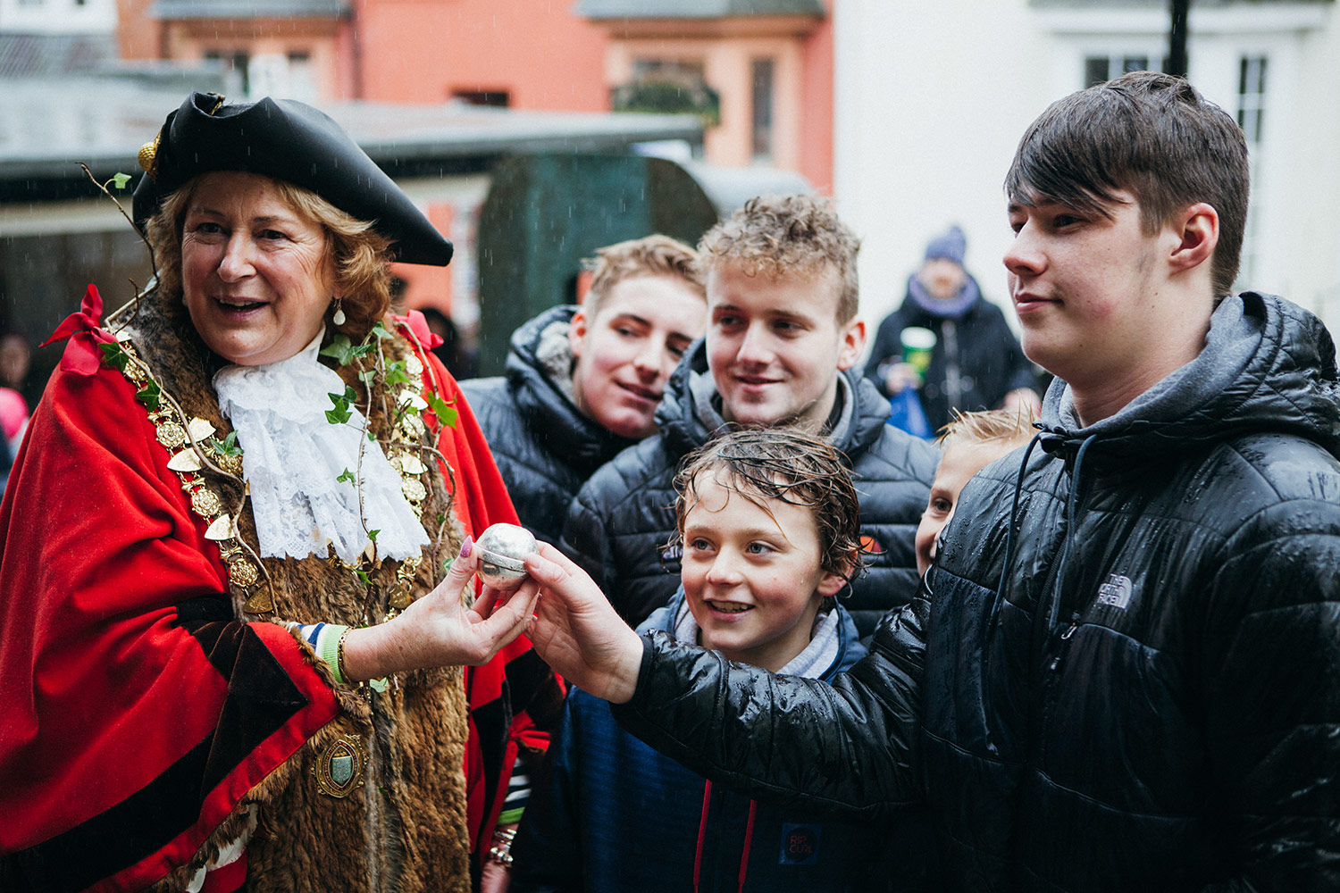 St Ives Feast Day Mayor Silver Ball 1500