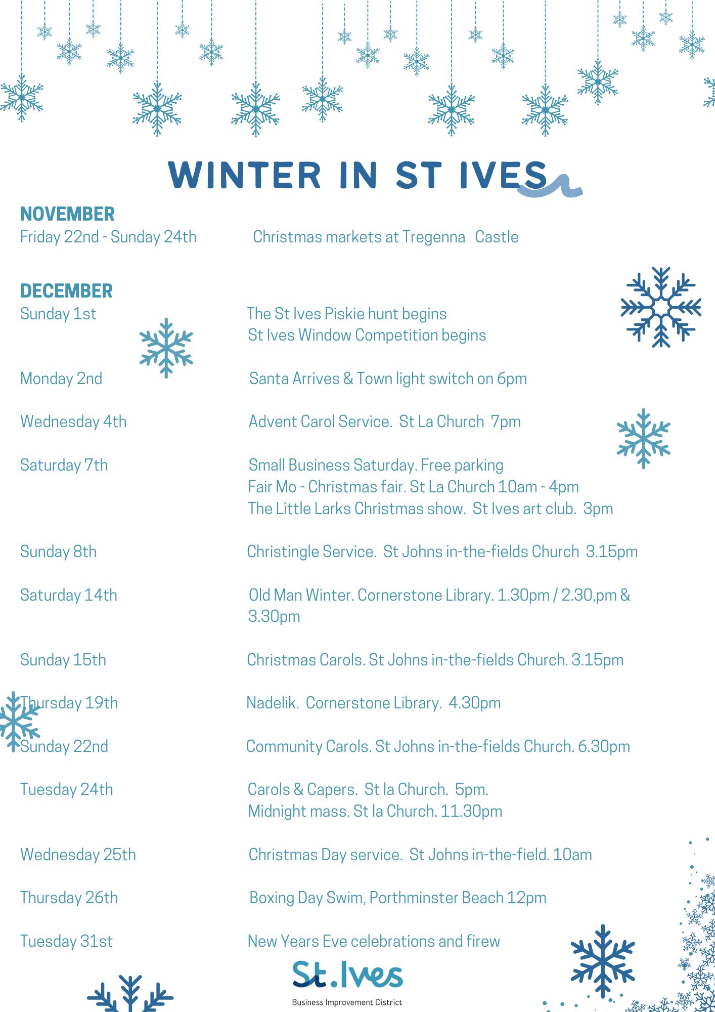 Winter In St Ives