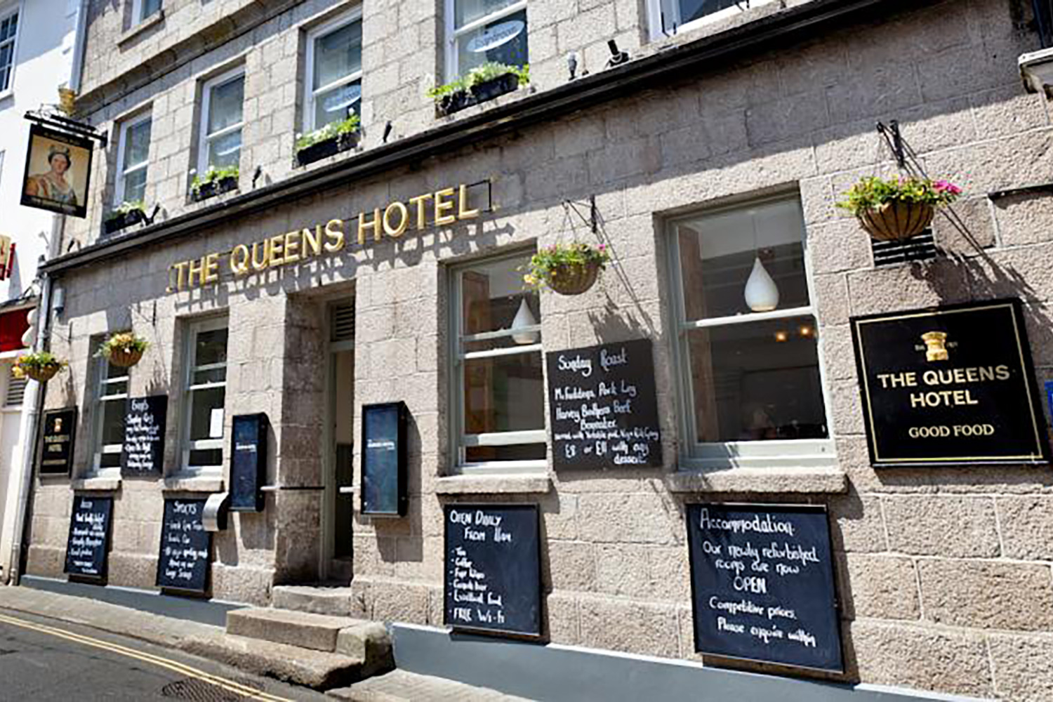 St Ives Cornwall Queens Hotel